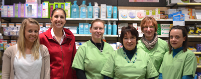 L'équipe de la Pharmacie de la Fagne